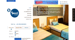 Desktop Screenshot of hotelswati.com